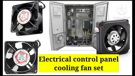 fan cooled electrical panel box|panel cooling fan 6 inch.